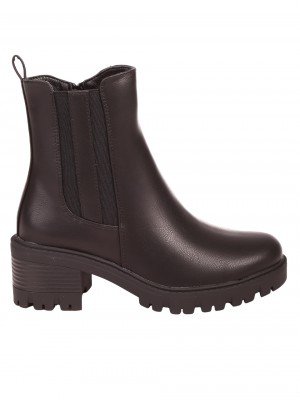 Ежедневни дамски боти в черно 2R-23505 black