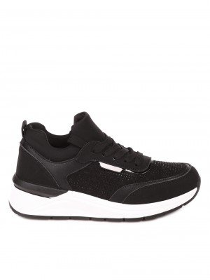 Ежедневни дамски обувки в черно 3U-23554 black