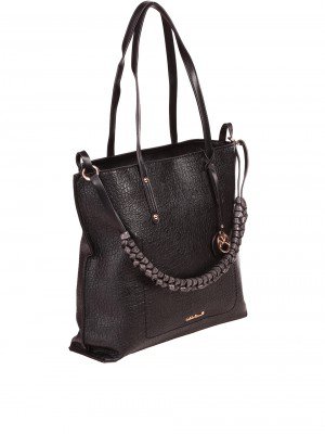 Ежедневна дамска чанта в черно 9Q-23662 black
