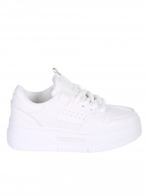 Eжедневни дамски обувки в бяло 3U-24006 all white