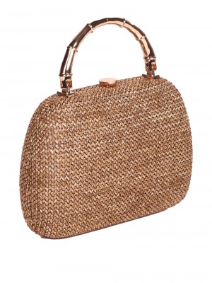 Дамска чанта в бежово 9AG-24142 beige