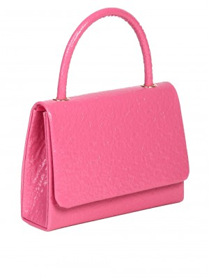 Елегантна дамска чанта в цвят фуксия 9AG-24143 fuchsia
