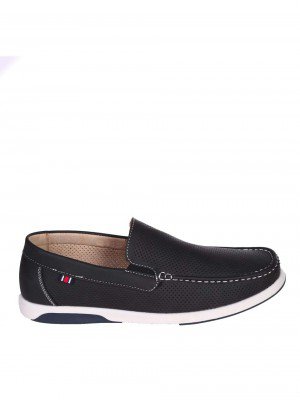 Ежедневни мъжки обувки в черно 7H-24190 black