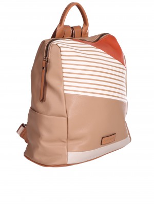 Ежедневна дамска раница в бежово 9Q-24264 beige