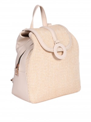 Ежедневна дамска раница в бежово 9Q-24267 beige/off white