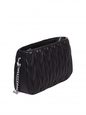 Ежедневна дамска чанта в черно 9Q-24277 black