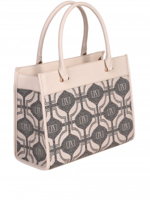 Ежедневна дамска чанта в бежово 9V-24308 beige