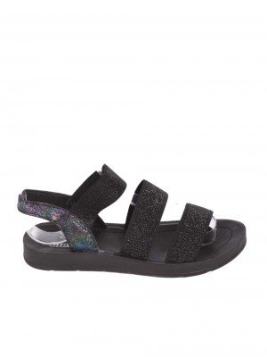 Ежедневни детски сандали в черно 17F-24222 black