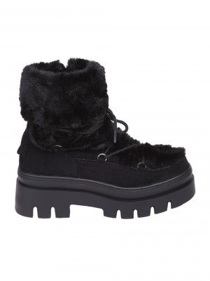 Ежедневни дамски боти в черно 2R-24573 black