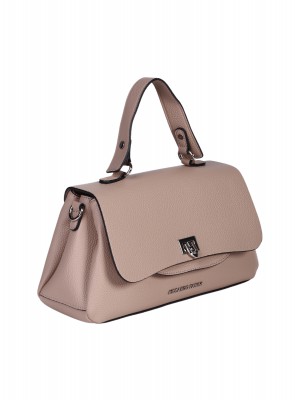 Ежедневна дамска чанта в бежов/кафяв цвят 9V-25252 beige