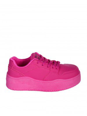 Ежедневни дамски обувки, тип кец, в цвят фуксия 3U-25218 fuchsia S