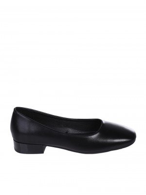 Ежедневни дамски обувки в черно  3C-25266 black pu