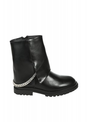 Детски боти в черно 19R-25546 black