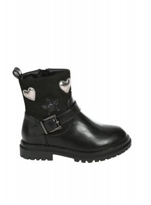 Детски боти в черно 19R-25547 black