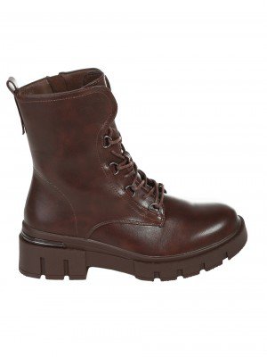 Ежедневни дамски боти в кафяво 2R-25572 brown