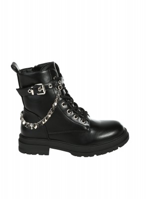 Детски боти в черно 19R-25549 black