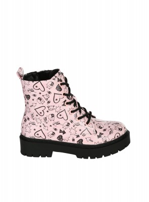 Детски боти в розово 19R-25636 pink