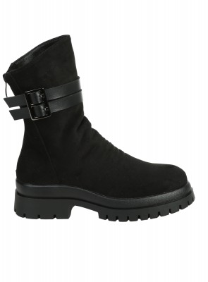 Ежедневни дамски боти в черно 2R-25561 black