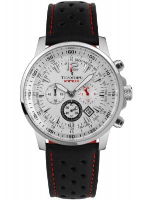 Tecnotempo - STRYKER - Chronograph 100M - Limited Edition  TT.100ST.LW (Leather / White)