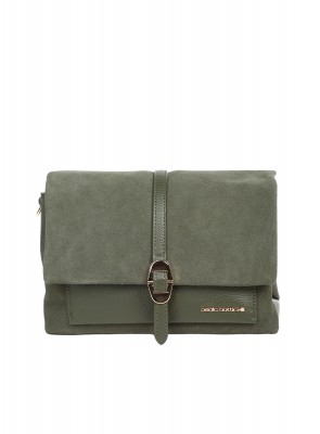Ежедневна дамска чанта в зелен цвят 9Q-25669 olive