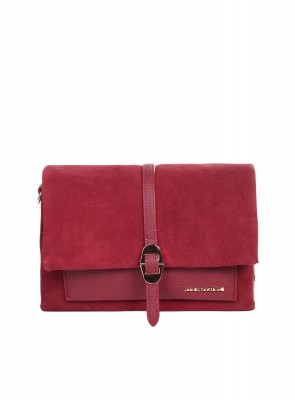 Ежедневна дамска чанта в червен цвят 9Q-25669 burgundy