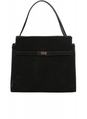 Ежедневна дамска чанта в черно 9V-25670 black
