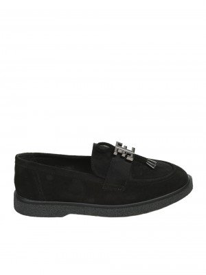 Ежедневни дамски обувки в черно. 3C-25622 black