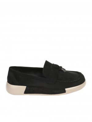 Ежедневни дамски обувки в черно 3C-25623 black