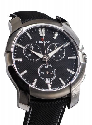 Holgar Black & Silver Chronograph  HC11SRBLK