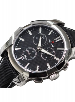 Holgar Black & Silver Chronograph  HC11SRBLK