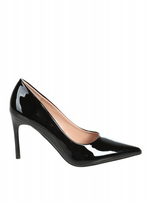 Елегантни дамски обувки, на висок ток 3M-26052 black