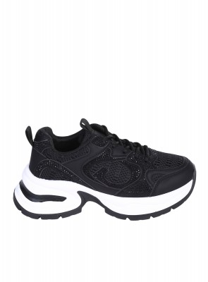 Ежедневни дамски обувки в черно 3U-26067 black