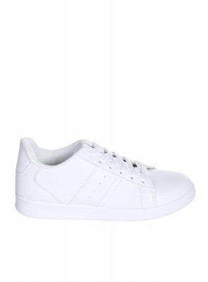 Ежедневни дамски обувки в бяло 3U-26070 all white