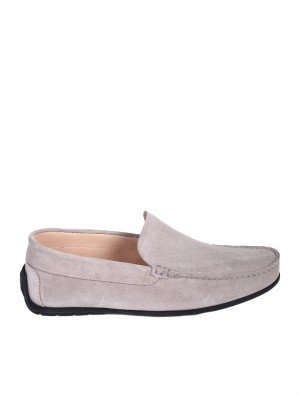 Ежедневни мъжки обувки от естествен велур в сиво 7AT-26299 minsk su