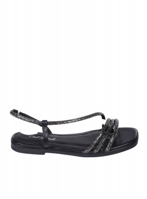 Ежедневни дамски сандали в черно 4M-26050 black