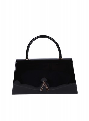 Елегантна дамска чанта, в черно 9AG-26137 black