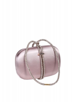 Елегантна дамска чанта, в цвят шампанско 9AG-26140 champagne