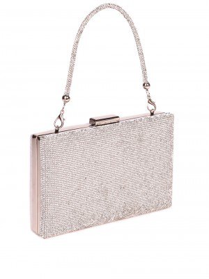 Елегантна дамска чанта, в сребристо 9AG-26141(24135) silver