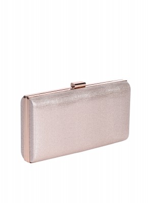 Елегантна дамска чанта, в цвят шампанско 9AG-26143 champagne 