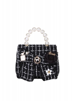 Мини чанта, в черно 9AG-26211 black