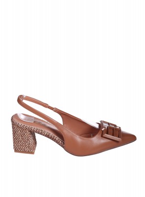 Елегантни дамски обувки в кафяво 3C-26043 brown