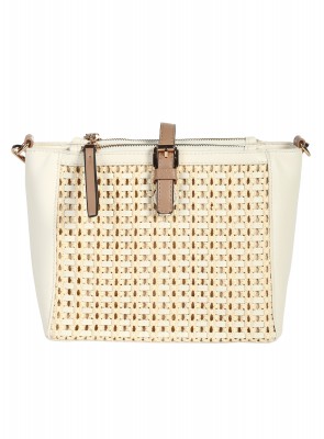 Ежедневна дамска чанта в бежово 9Q-26155 beige