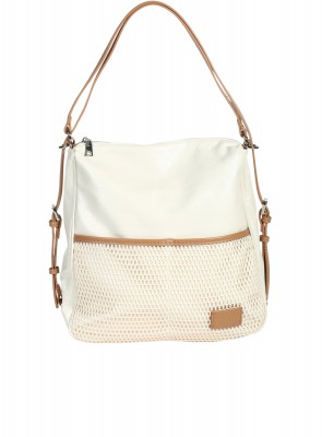 Ежедневна дамска чанта в бежово 9Q-26161 beige