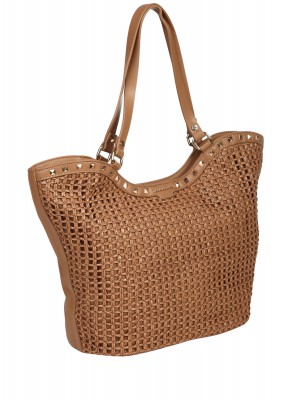 Ежедневна дамска чанта в кафяво 9Q-26184 coffee