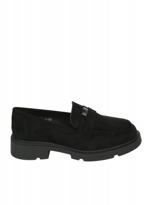 Ежедневни дамски обувки в черно 3C-26192 black