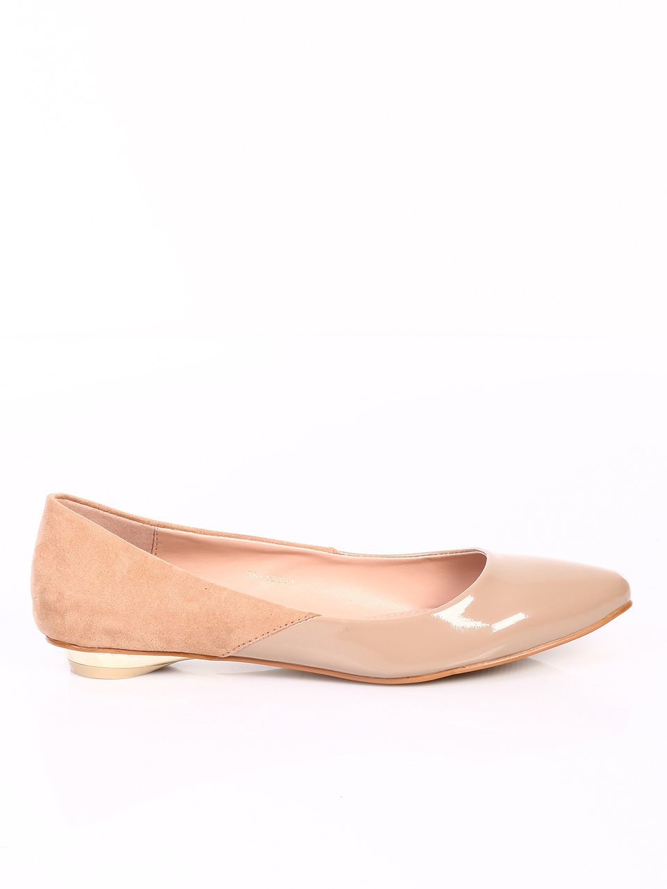Ежедневни дамски обувки в бежово 3S-15301 beige