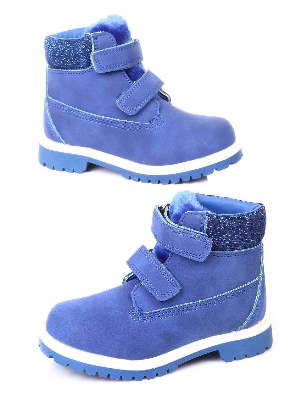 Ежедневни детски боти в синьо 19K-17730 blue