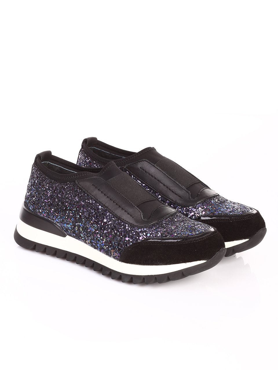  3I-16453 black suede
