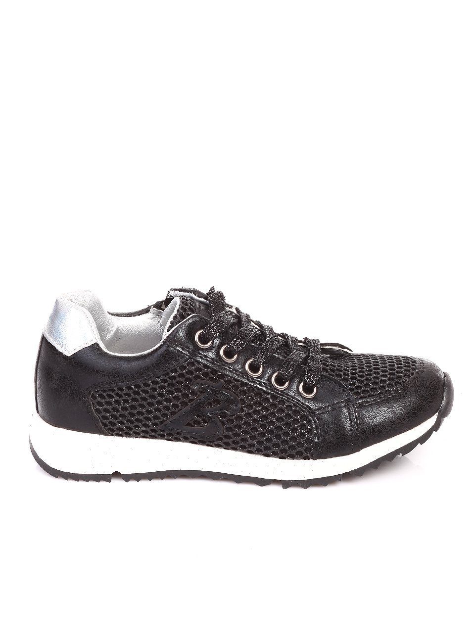 Ежедневни детски обувки в черно 18K-17085 black
