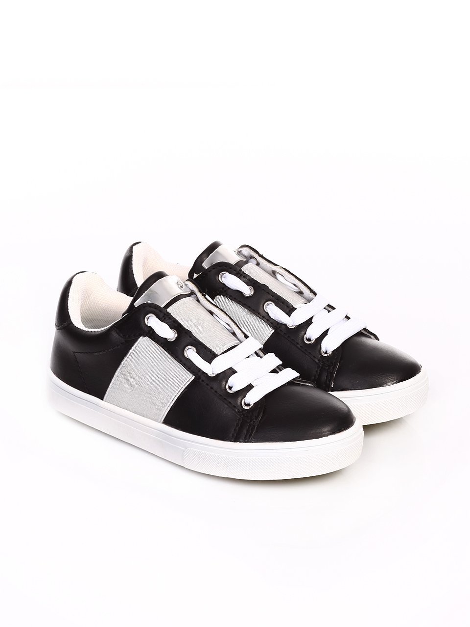 Ежедневни детски обувки в черно 18P-17017 black